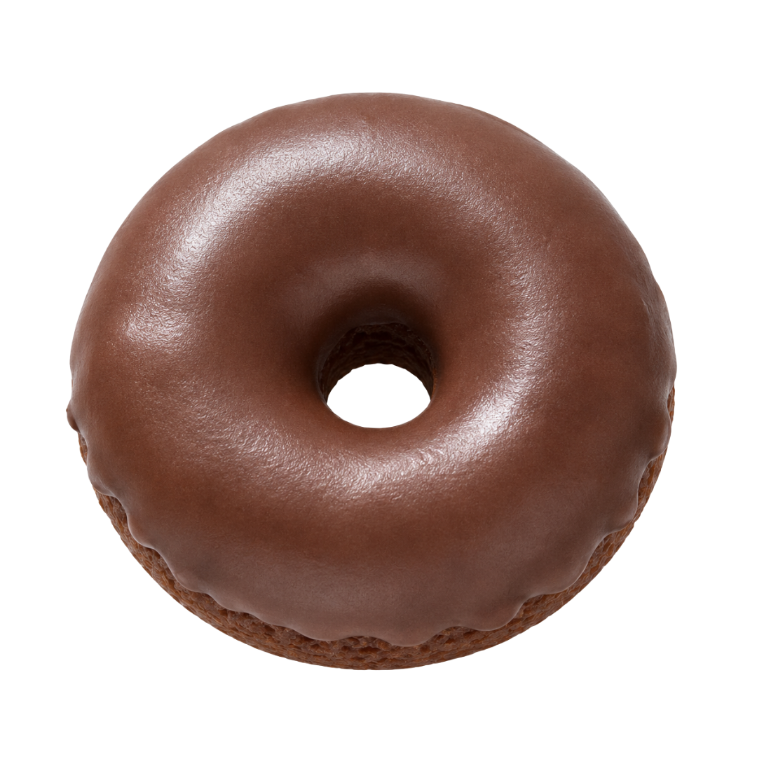 Dark Chocolate Orange Mini Donut