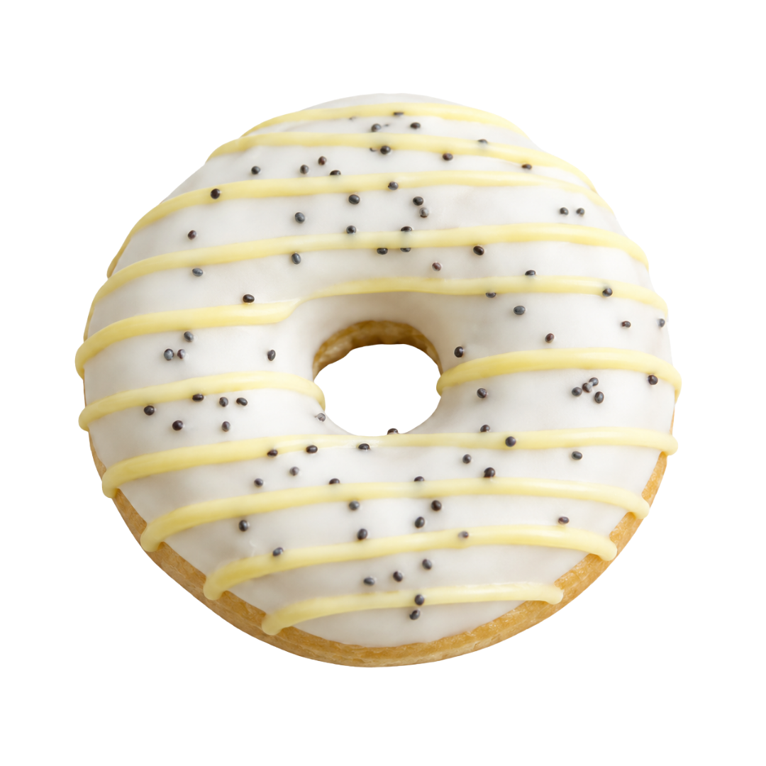 Lemon Poppy Seed Mini Donut