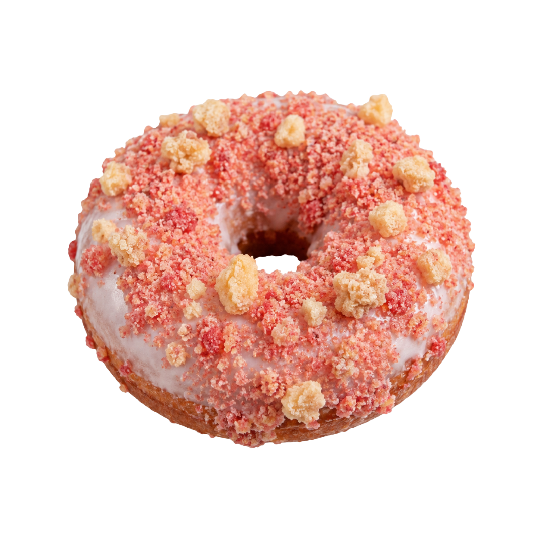 Strawberry Crunch Mini Donut