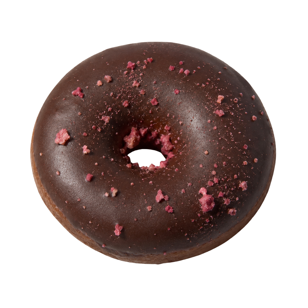 Chocolate Strawberry Mini Donut