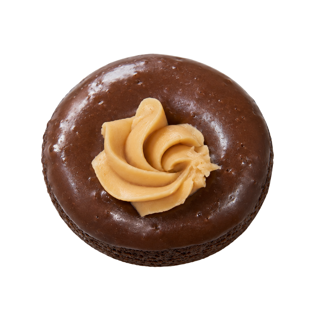 Cafe Mocha Peanut Butter Mini Donut