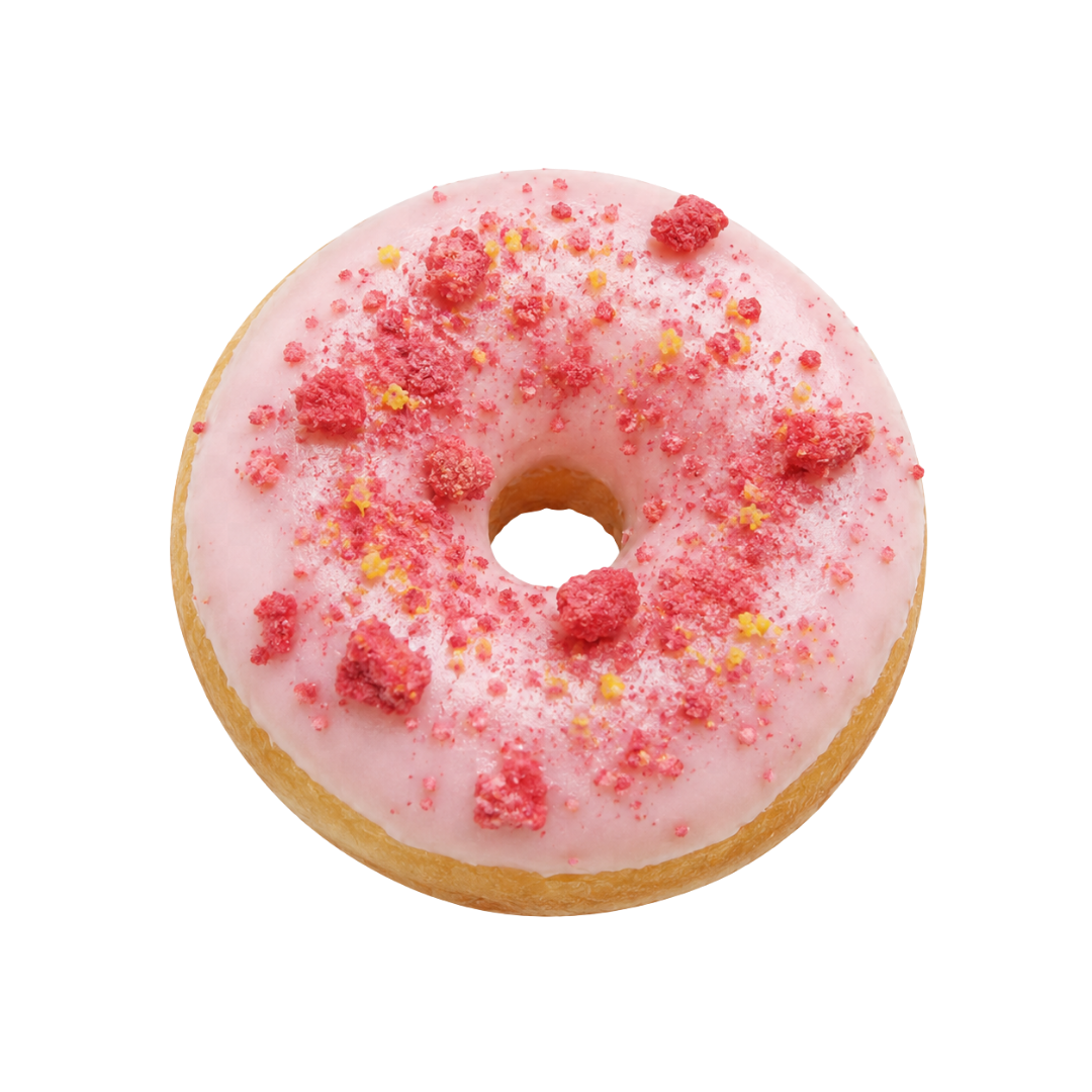 Strawberry Lemonade Mini Donut
